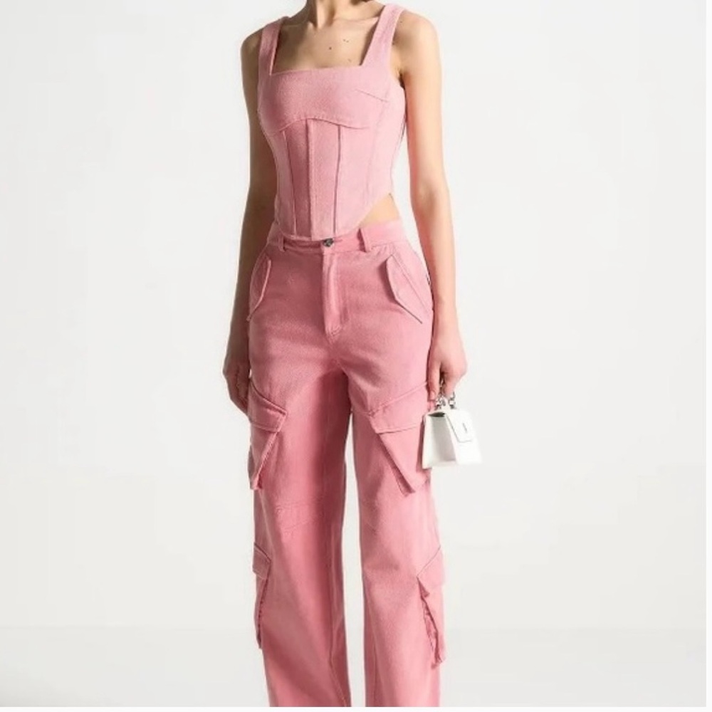 Maniere De Voir Maya Washed Pink Set